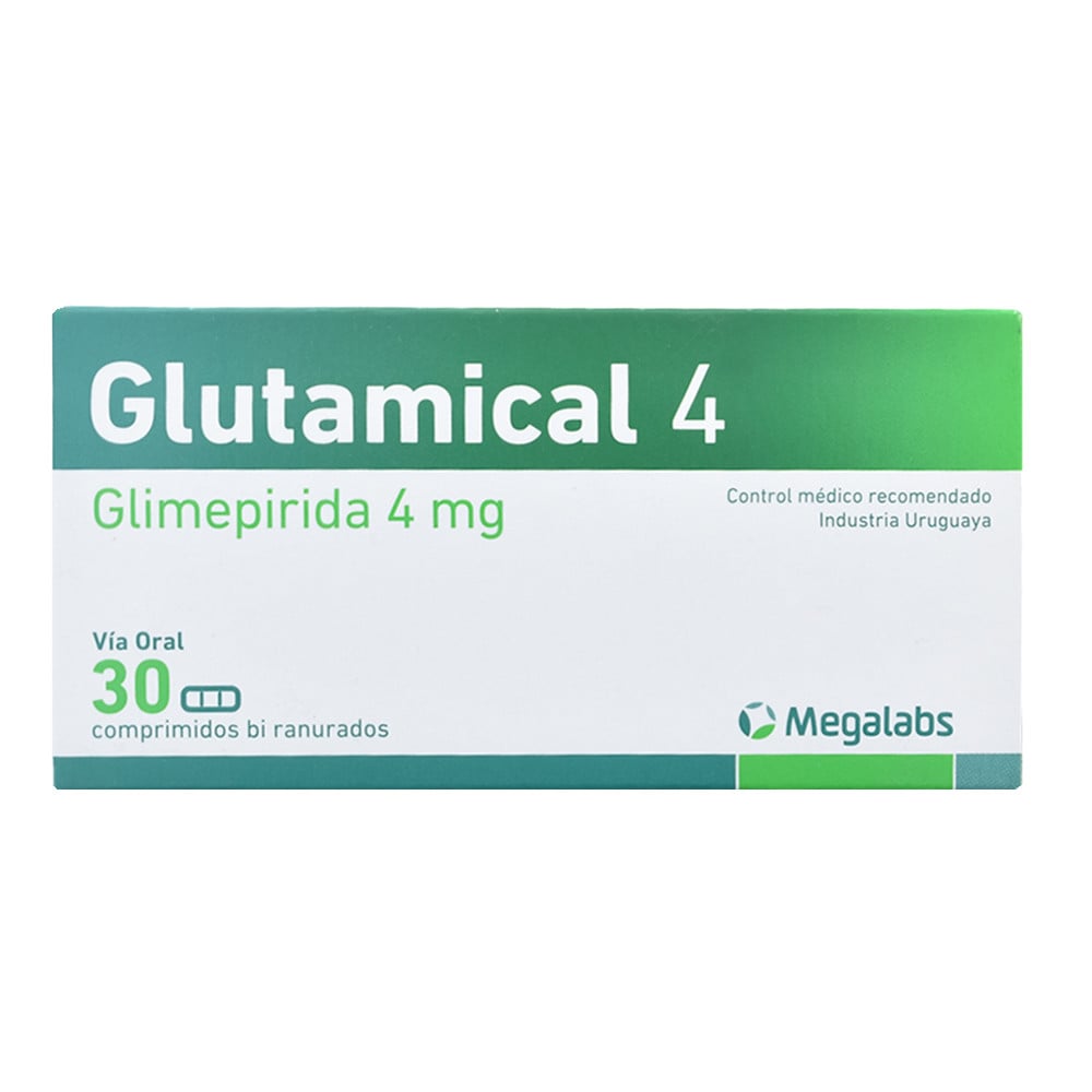 GLUTAMICAL 4 MG 30 COMPRIMIDOS