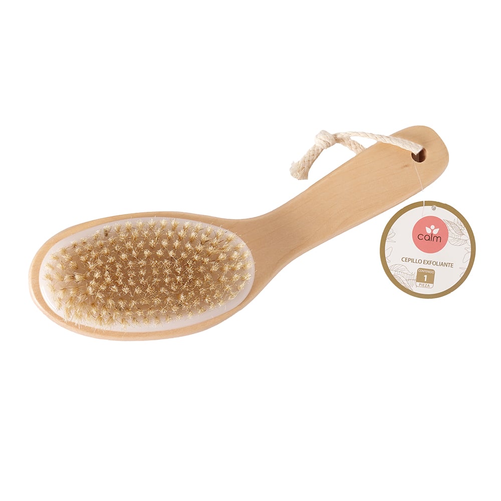 Cepillo Exfoliante Calm de Madera 1 Unidad