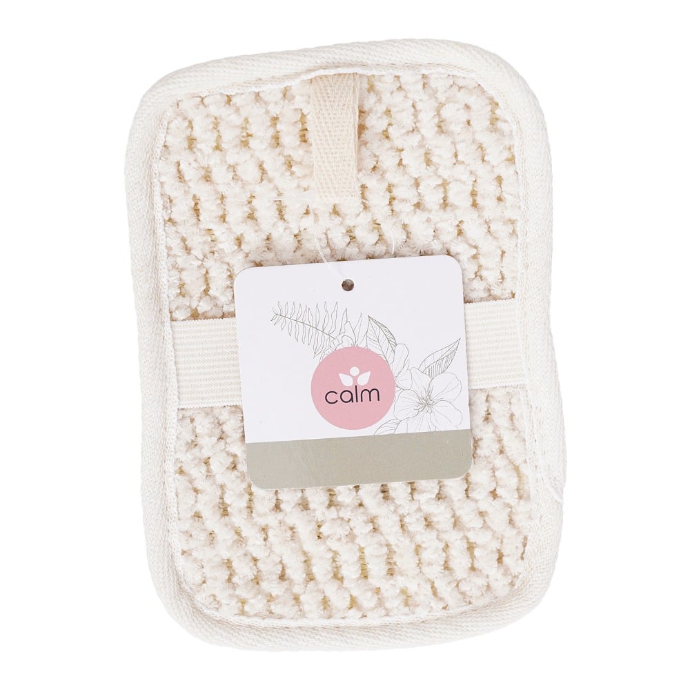Esponja de Baño Calm Natural Rectangular Grande 1 Unidad