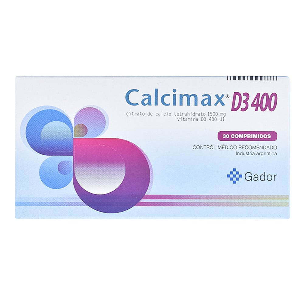 Calcimax D3 400 30 Comprimidos