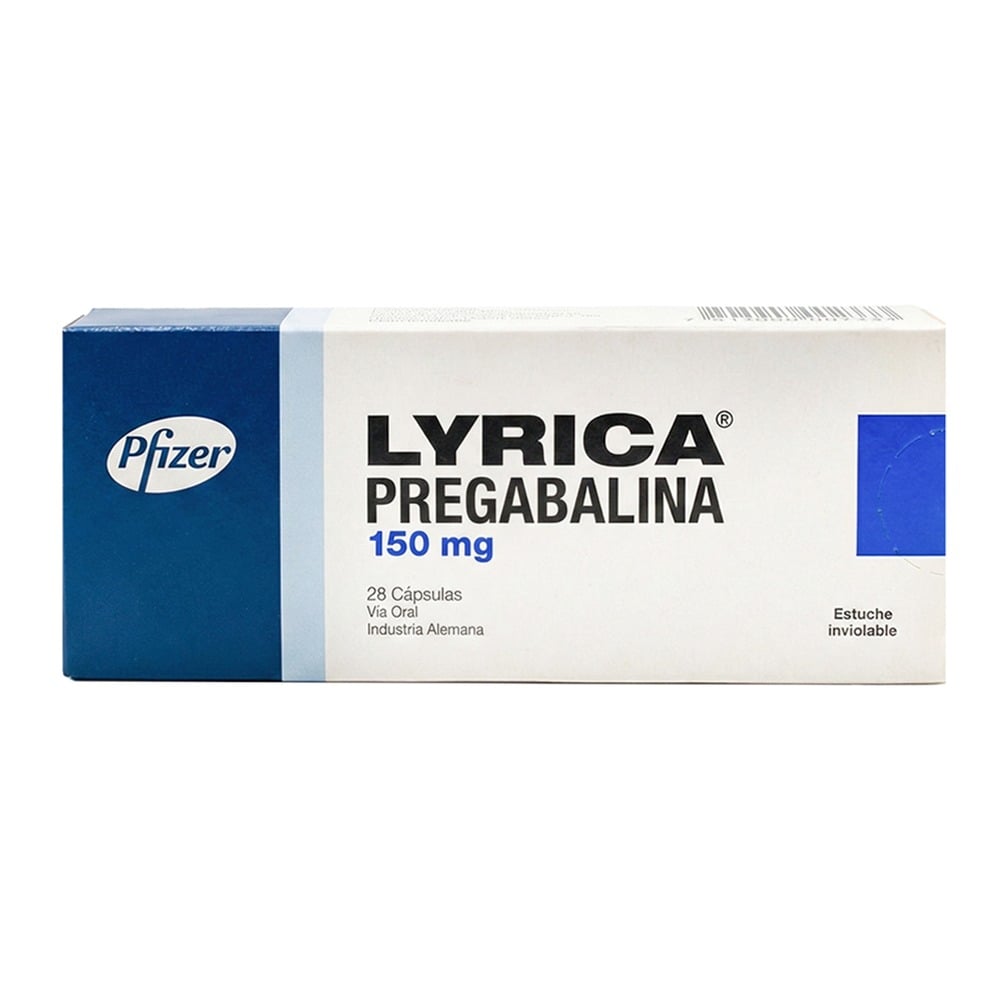 Lyrica 150 mg 28 Cápsulas