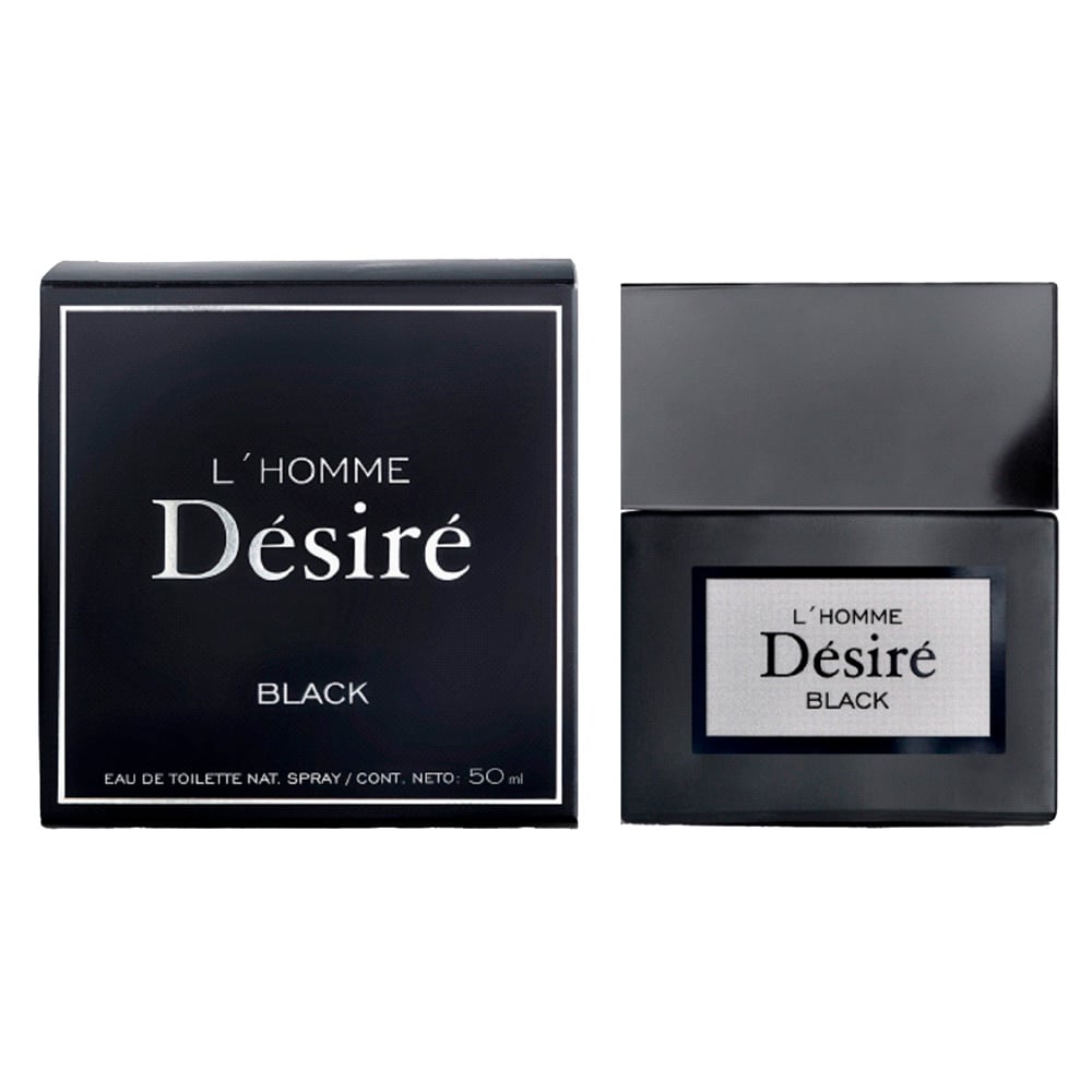 PERFUME DESIRE BLACK FOR MEN EDT 50 ML.