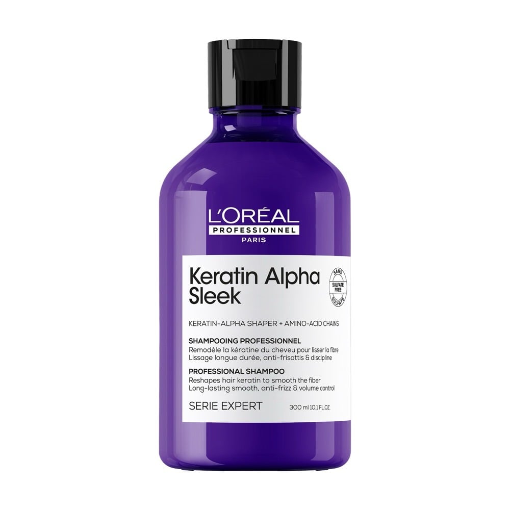 Shampoo L'Or&eacute;al Professionnel Keratina Alpha Sleek Control Frizz 300 ml