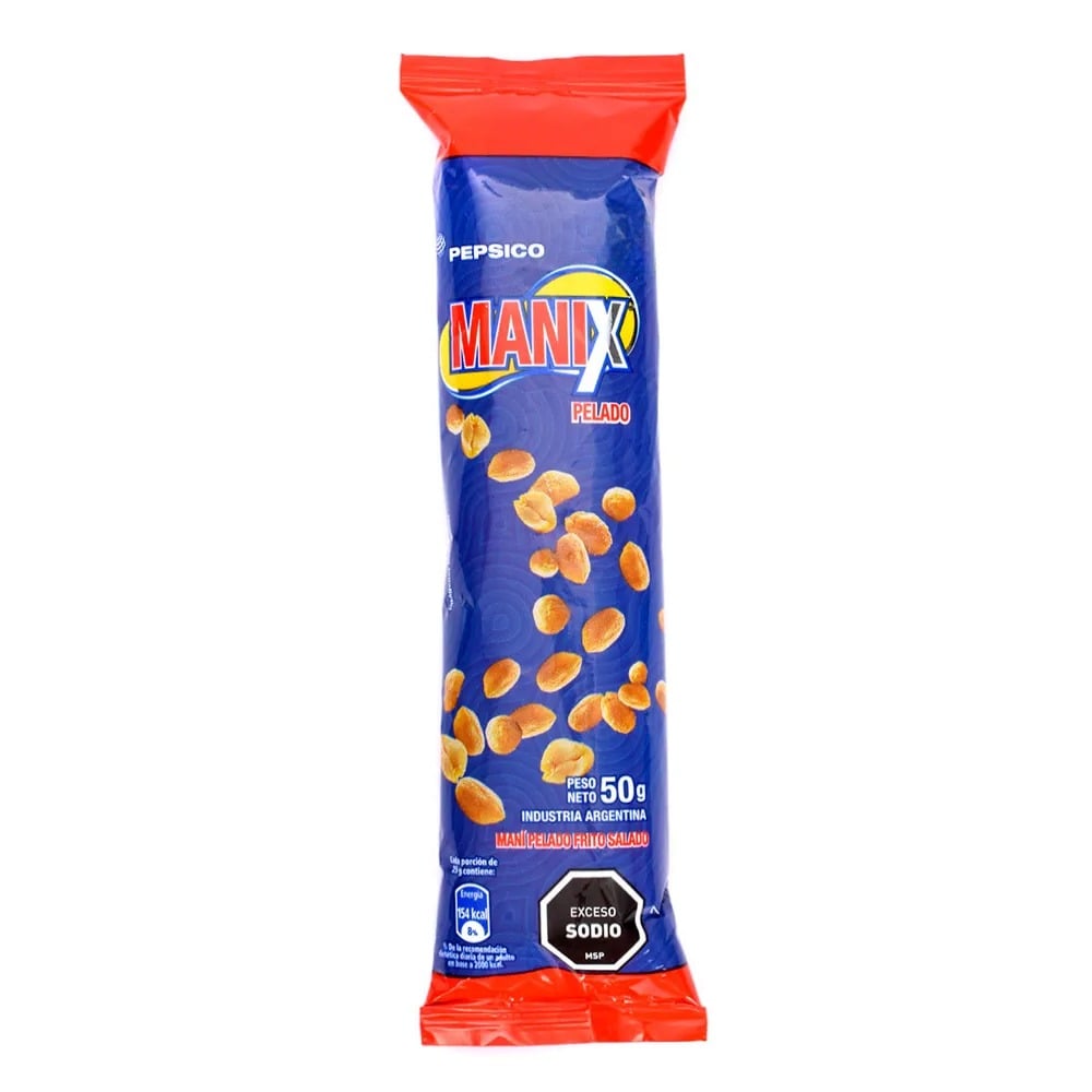 Maní Pelado Manix 50 g