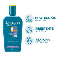 Protector Solar Dermaglós FPS40 250 ml