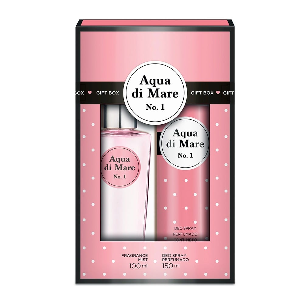 Pack Perfume Aqua Di Mare N°1 100 ml + Desodorante 150 ml 