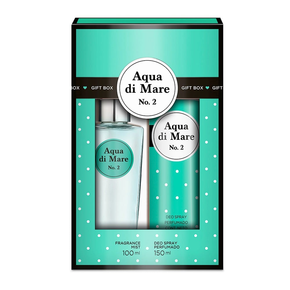 Pack Perfume Aqua Di Mare N°2 100 ml + Desodorante 150 ml