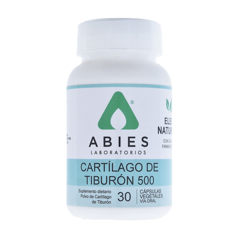 Cartílago de Tiburón 500 mg Abies 30 Cápsulas