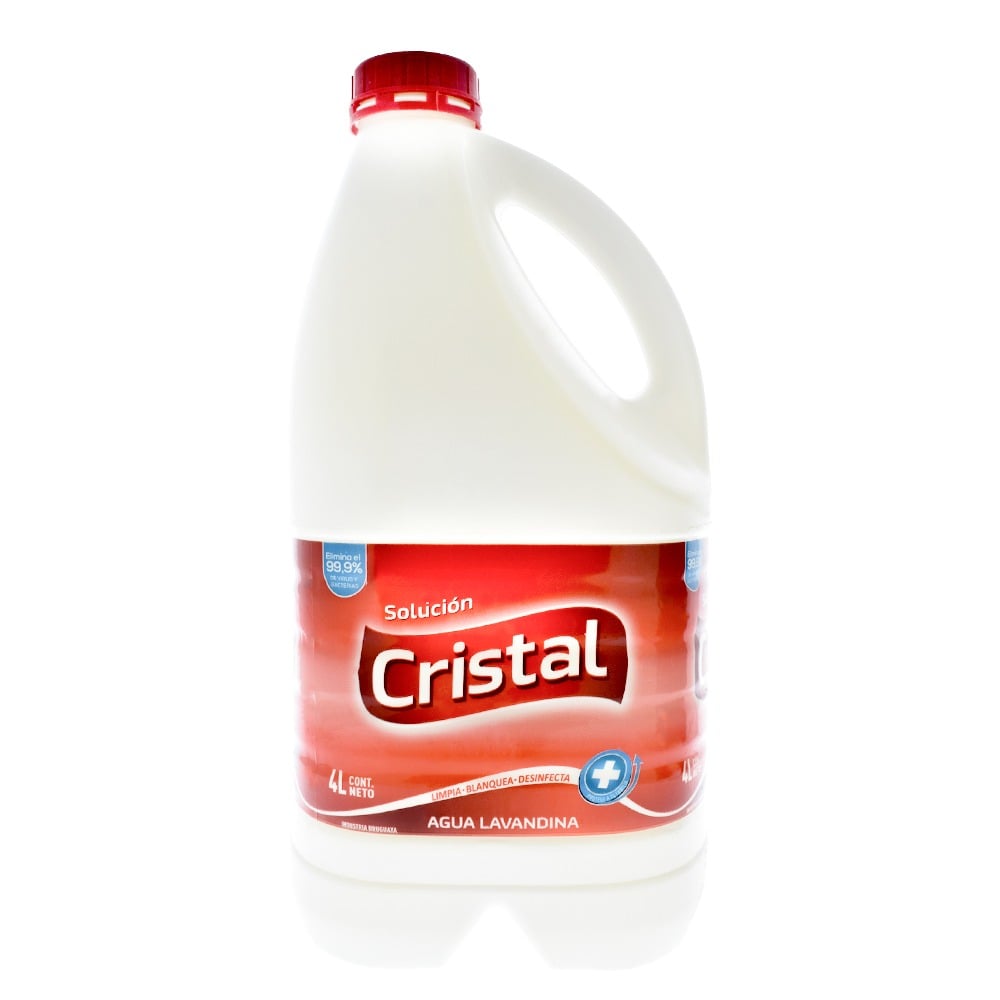 Agua Lavandina Cristal 4 l