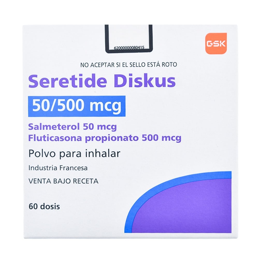 Seretide Diskus 500 mcg/50 mcg Aerosol 60 Dosis