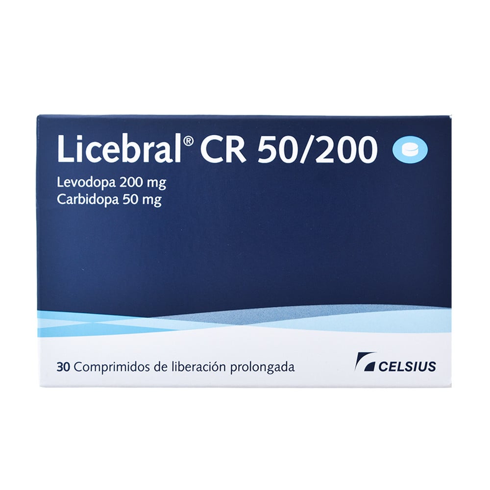 Licebral CR 50 mg/200 mg 30 Comprimidos LP