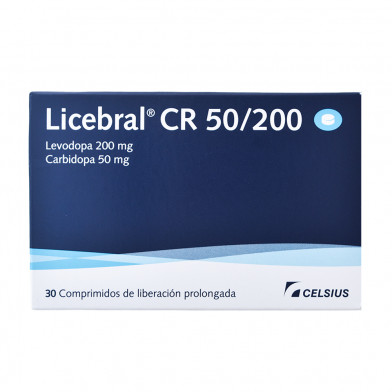 Licebral CR 50 mg/200 mg 30 Comprimidos LP