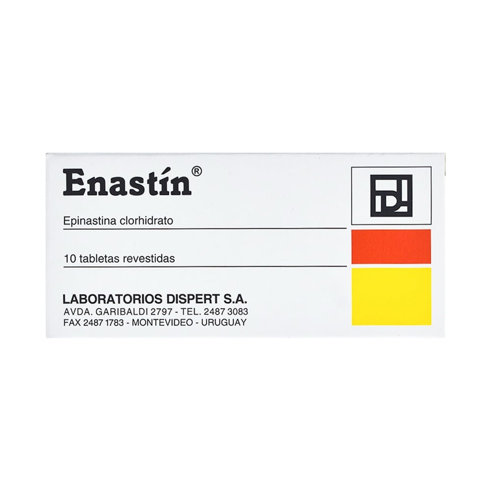 Enastín 20 mg 10 Tabletas Revestidas
