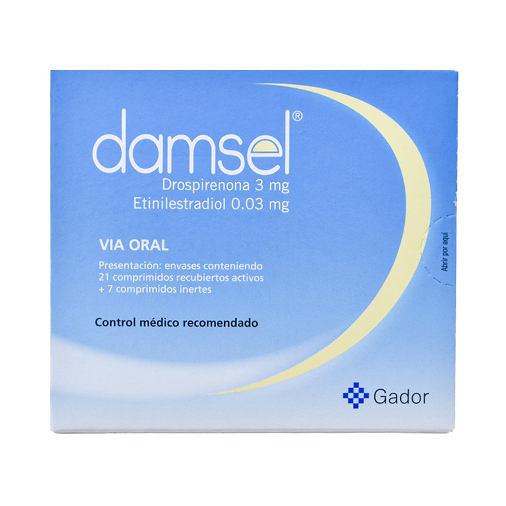 Damsel 28 Comprimidos Recubiertos
