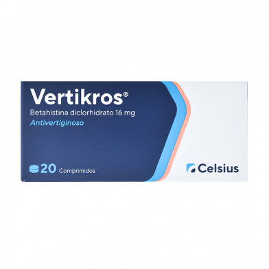 Vertikros 16 mg 20 Comprimidos
