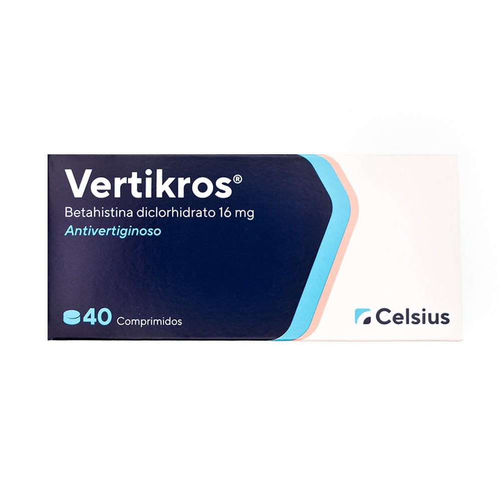 Vertikros 16 mg 40 Comprimidos