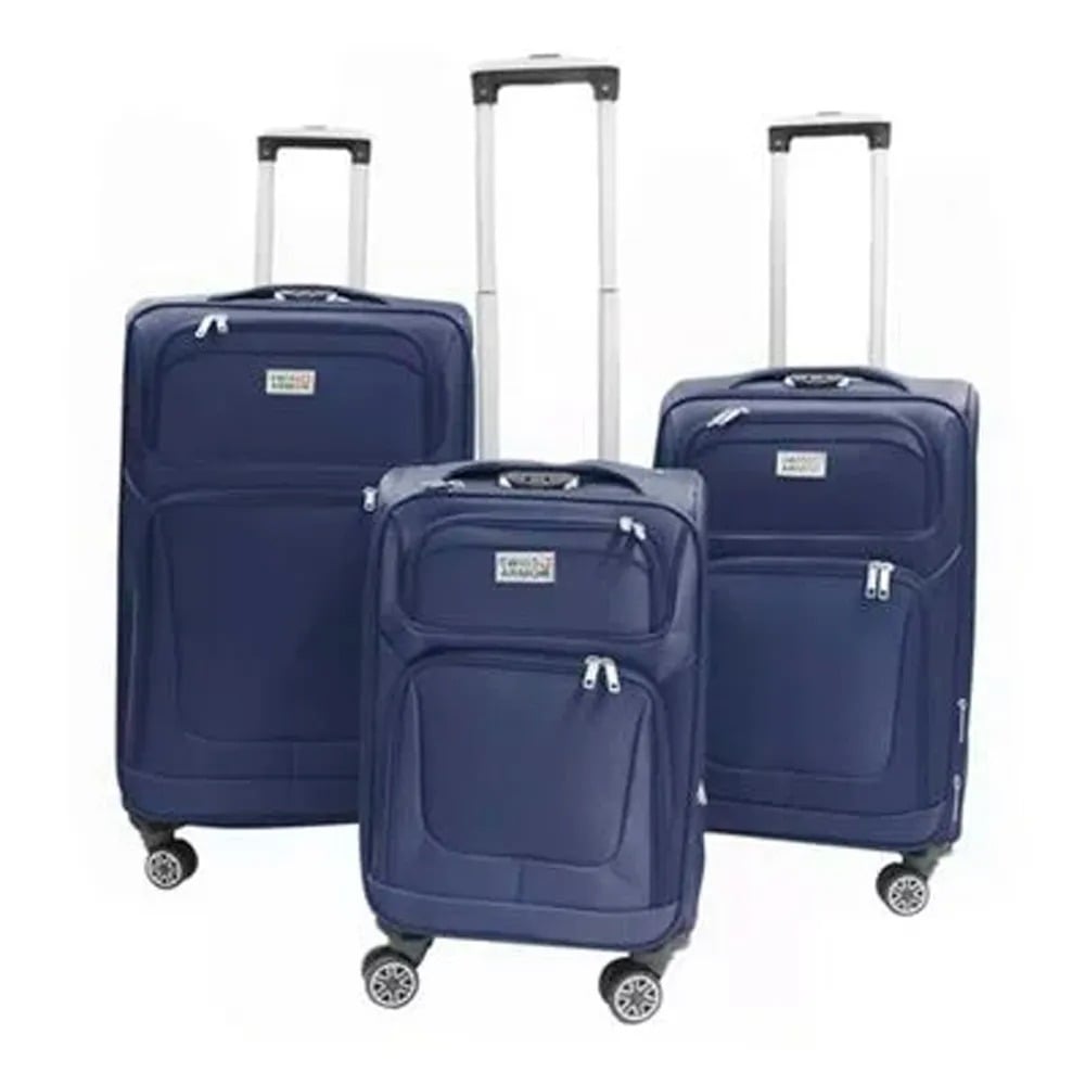 Set de Valijas Swiss Armor Azul 3 Unidades