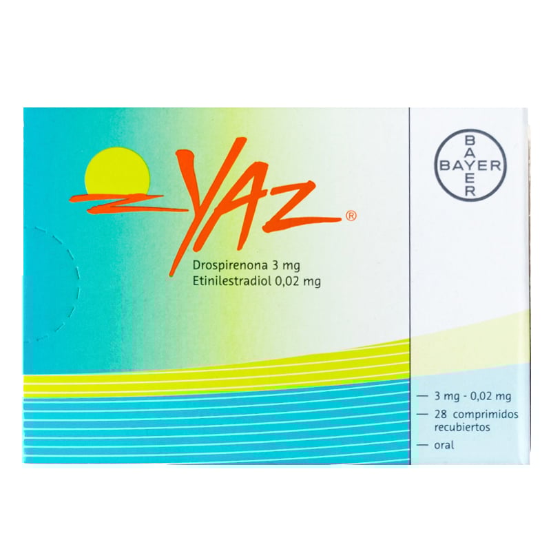 Yaz 28 Comprimidos Recubiertos