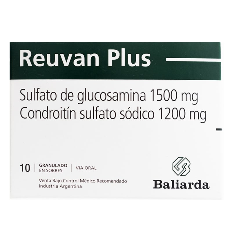 Reuvan Plus 1500 mg/1200 mg 10 Sobres