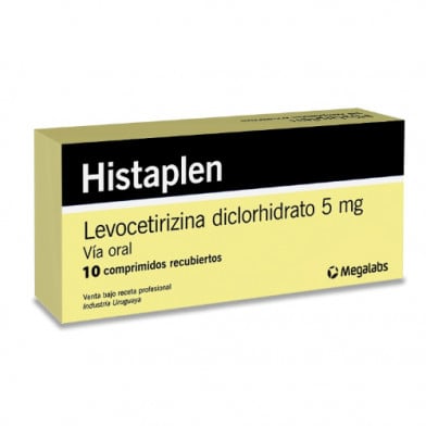 Histaplen 5 mg 10 Comprimidos Recubiertos