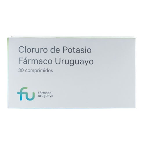Cloruro de Potasio 500 mg 30 Comprimidos