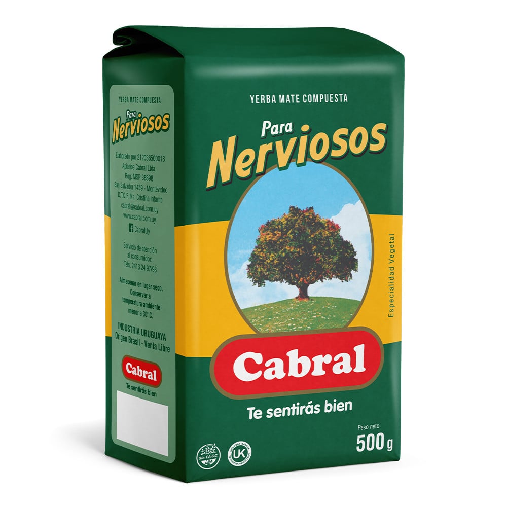 Yerba Cabral Nerviosos 500 g