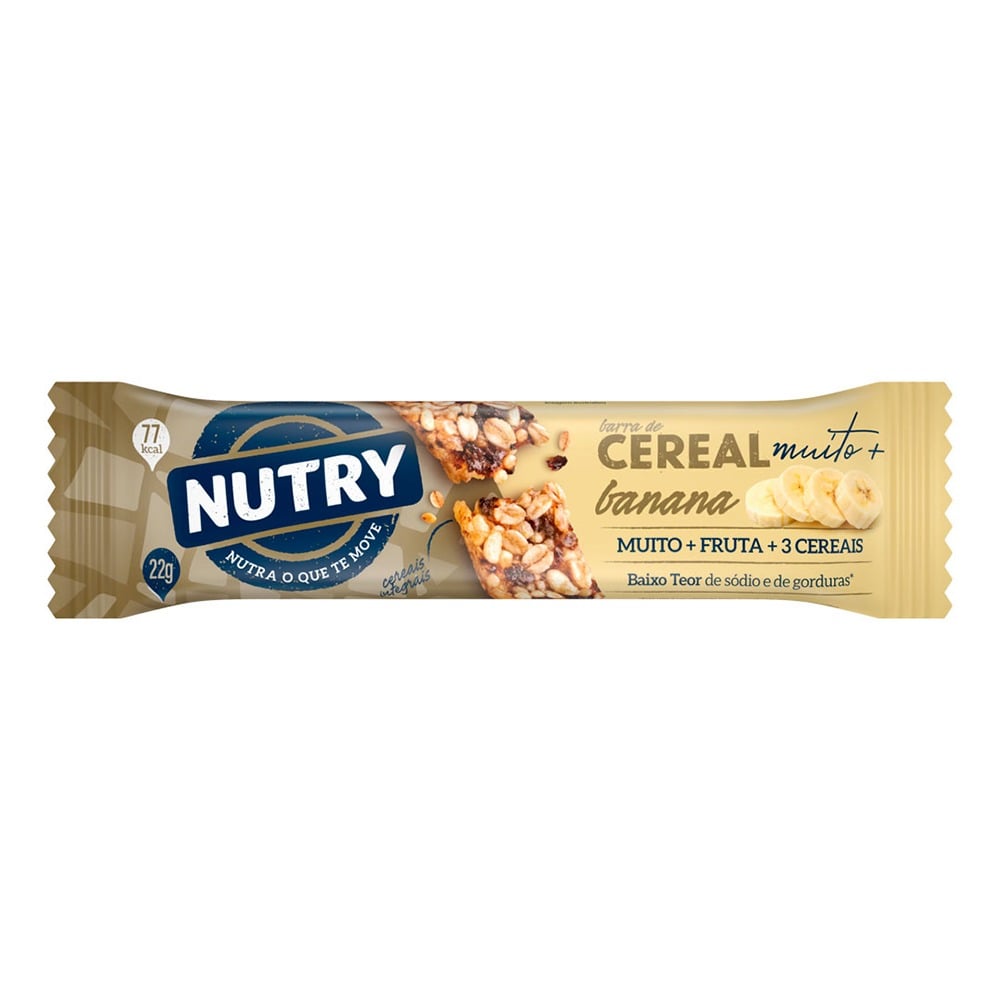 Barrita Nutry Cereal con Banana 22 g