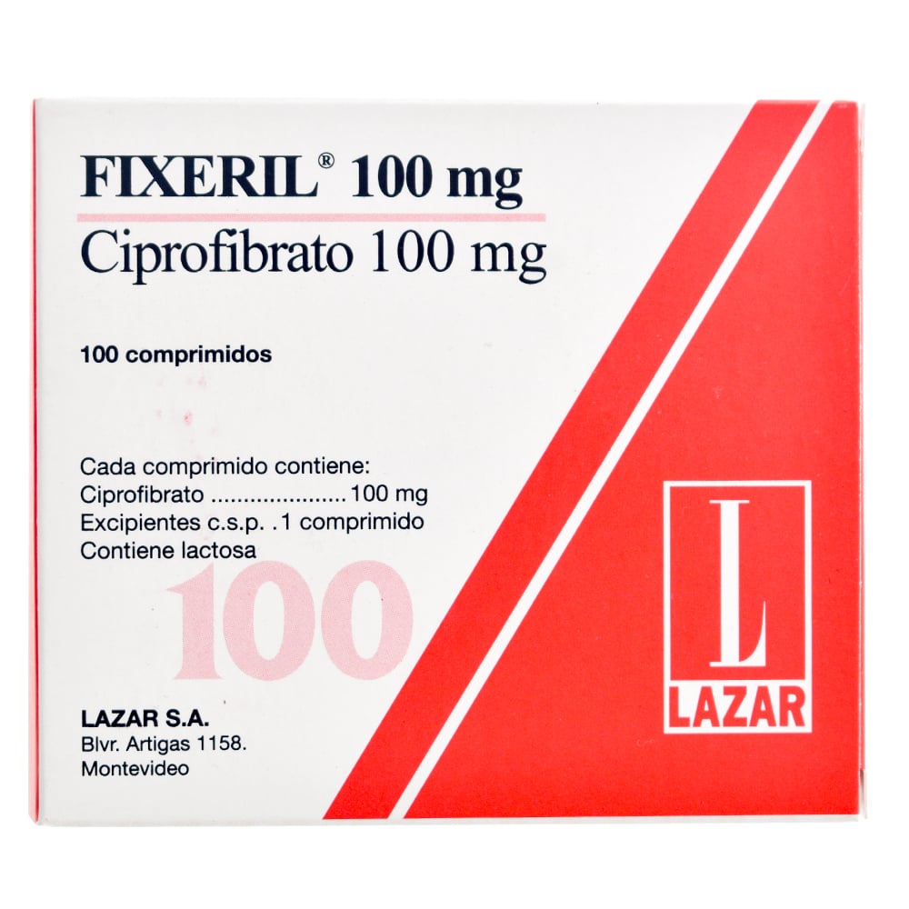 Fixeril 100 mg 100 Comprimidos