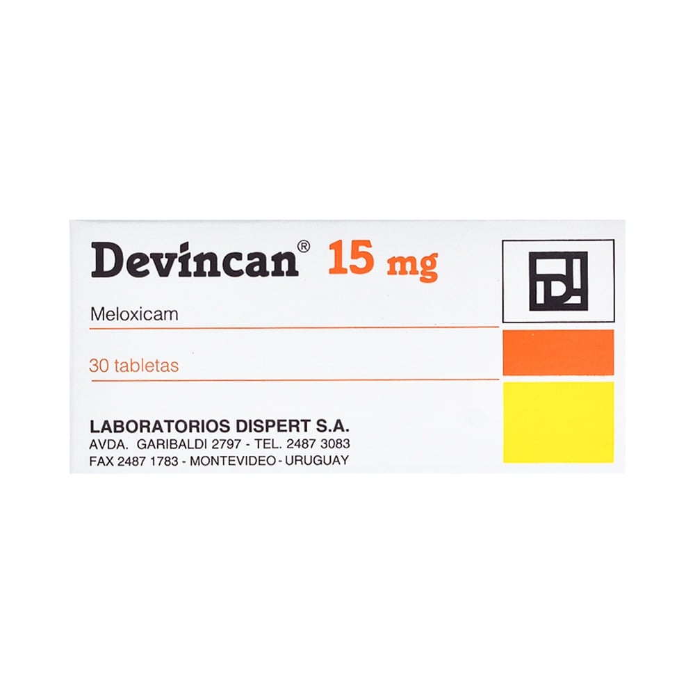 Devincan 15 mg 30 Tabletas