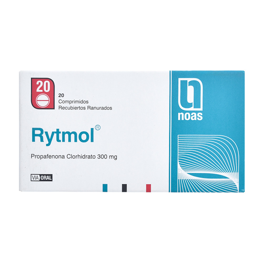 Rytmol 300 mg 20 Comprimidos Ranurados