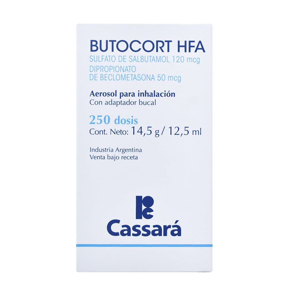 Butocort HFA Aerosol 250 Dosis