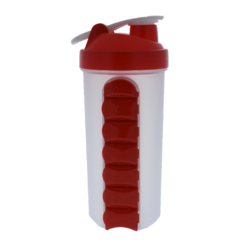 SHAKER C/ PORTA VITAMINAS