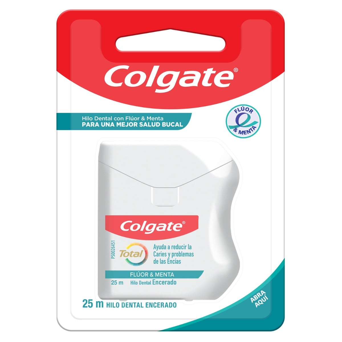 Hilo Dental Colgate Flúor y Menta 25 m