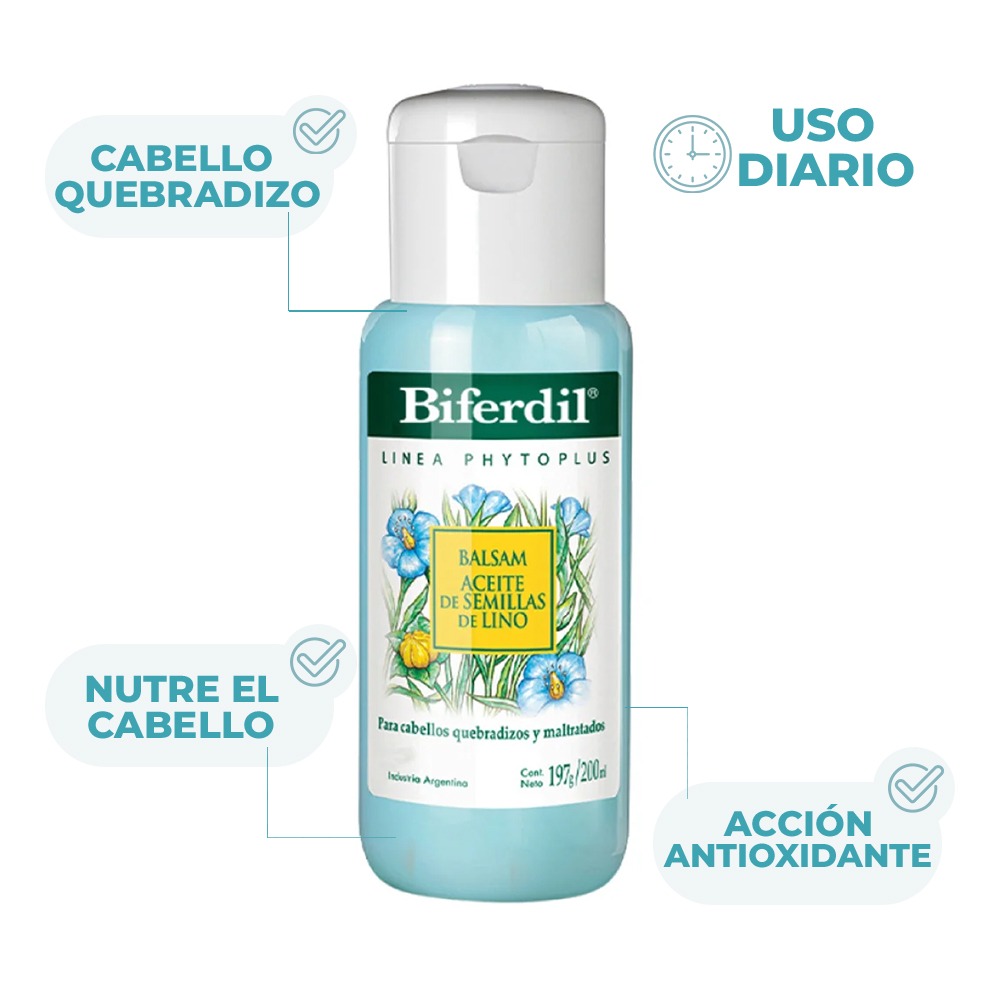 Bálsamo Biferdil Phytoplus Lino 200 ml
