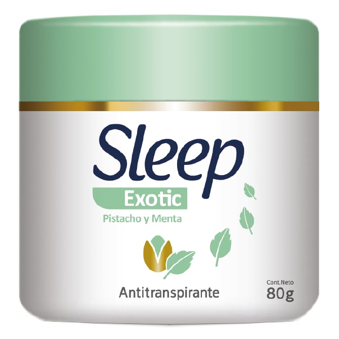 Antitranspirante en Crema Sleep Woman Exotic 80 g