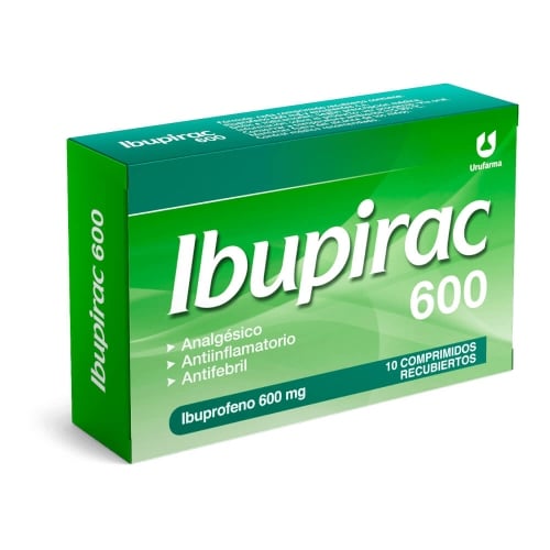 IBUPIRAC 600 MG 10 COMPRIMIDOS