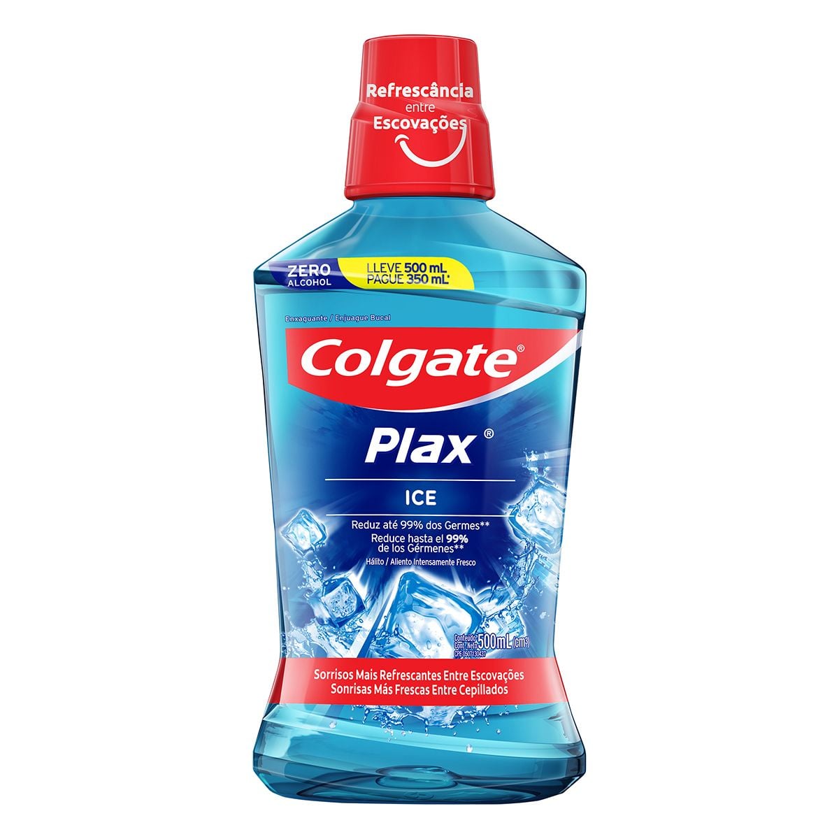 ENJUAGUE BUCAL COLGATE PLAX ICE 500X350 ML.