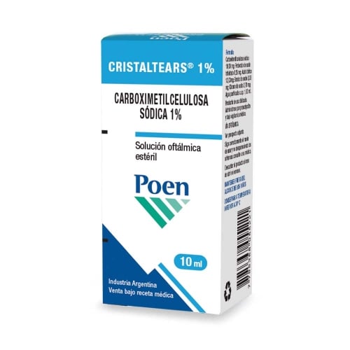 Cristaltears 1% Solución Oftálmica 10 ml