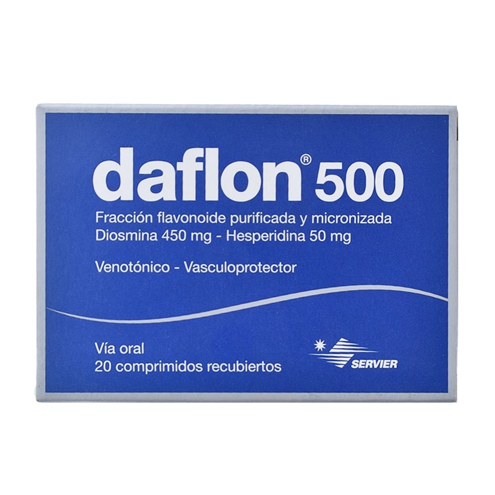 DAFLON 500 MG 20 COMPRIMIDOS