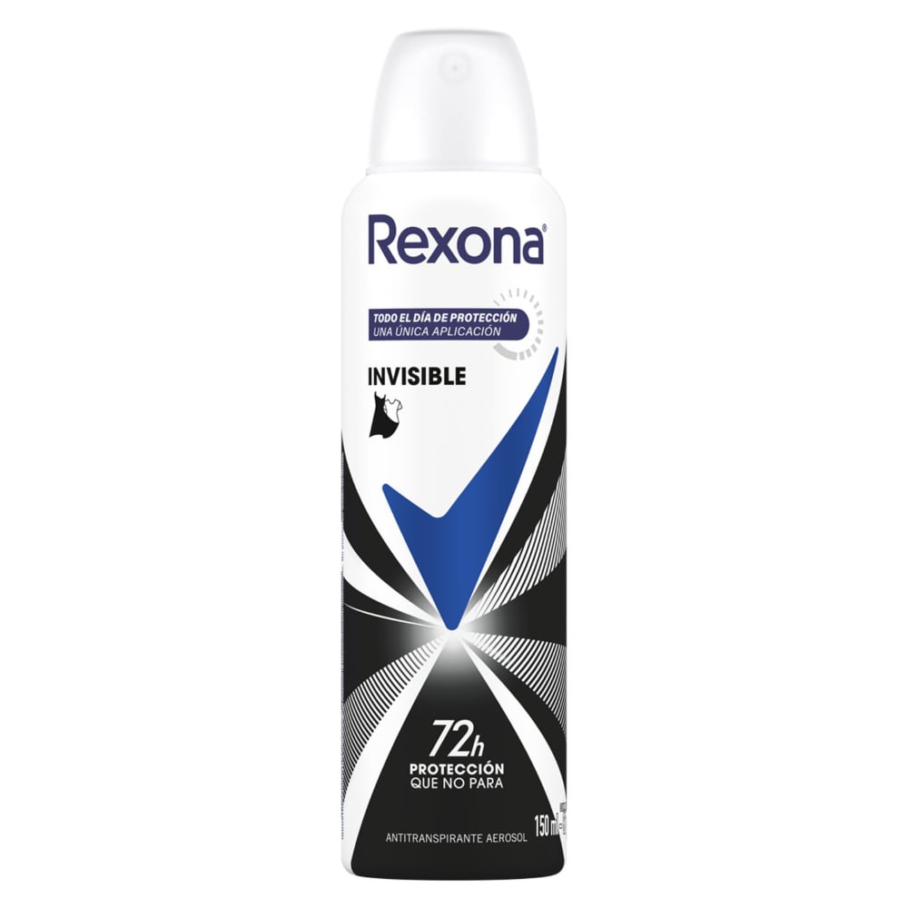 Antitranspirante en Aerosol Rexona Woman Invisible 150 ml