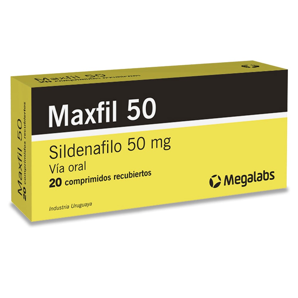 MAXFIL 50 MG 20 COMPRIMIDOS