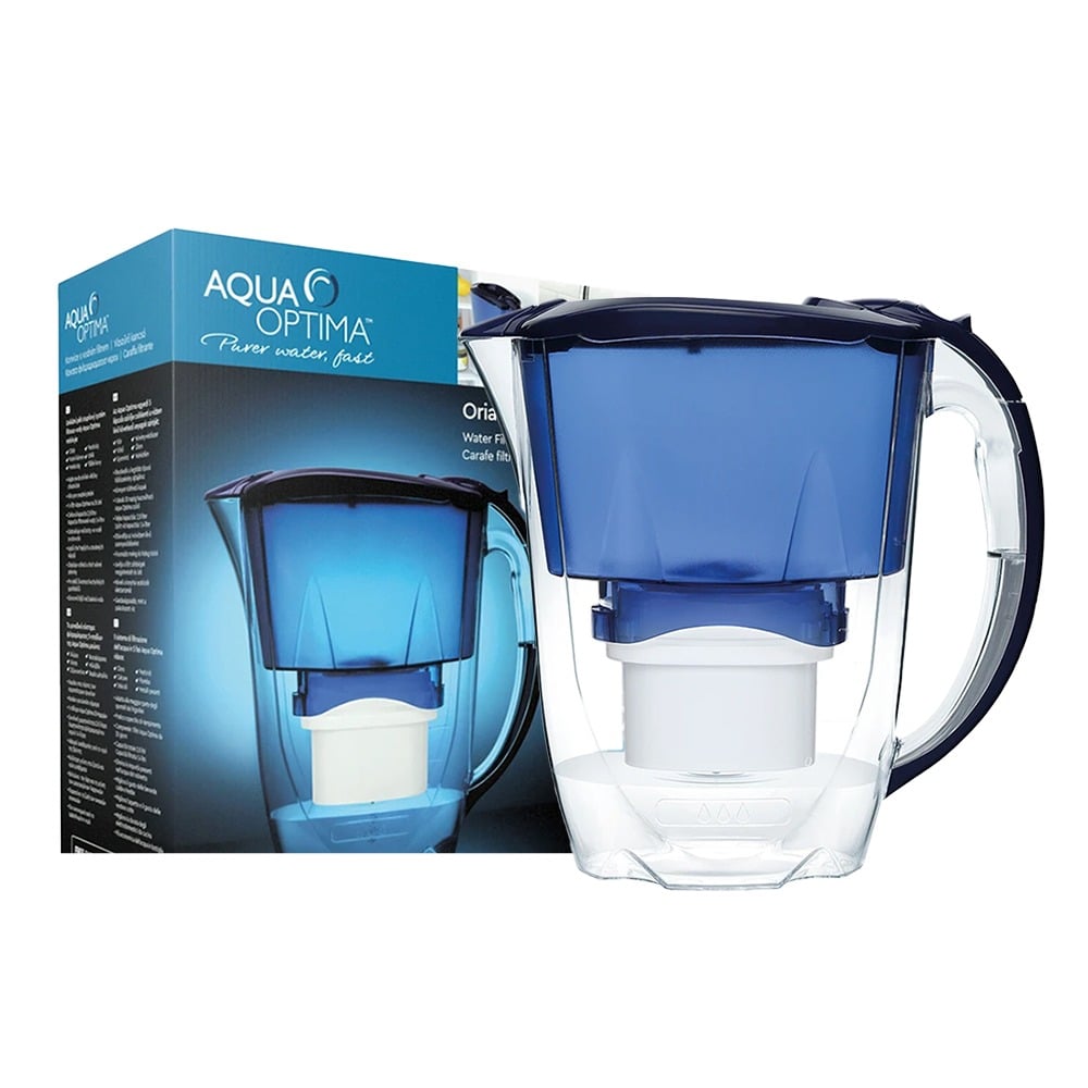Jarra de Agua con Medidor Aqua Optima EJ0639 Blue 2.8 L