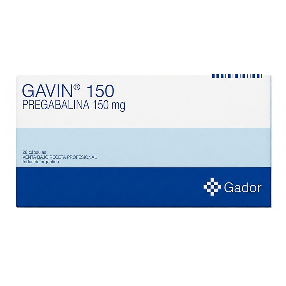 Gavin 150 mg 28 Cápsulas