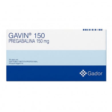Gavin 150 mg 28 Cápsulas