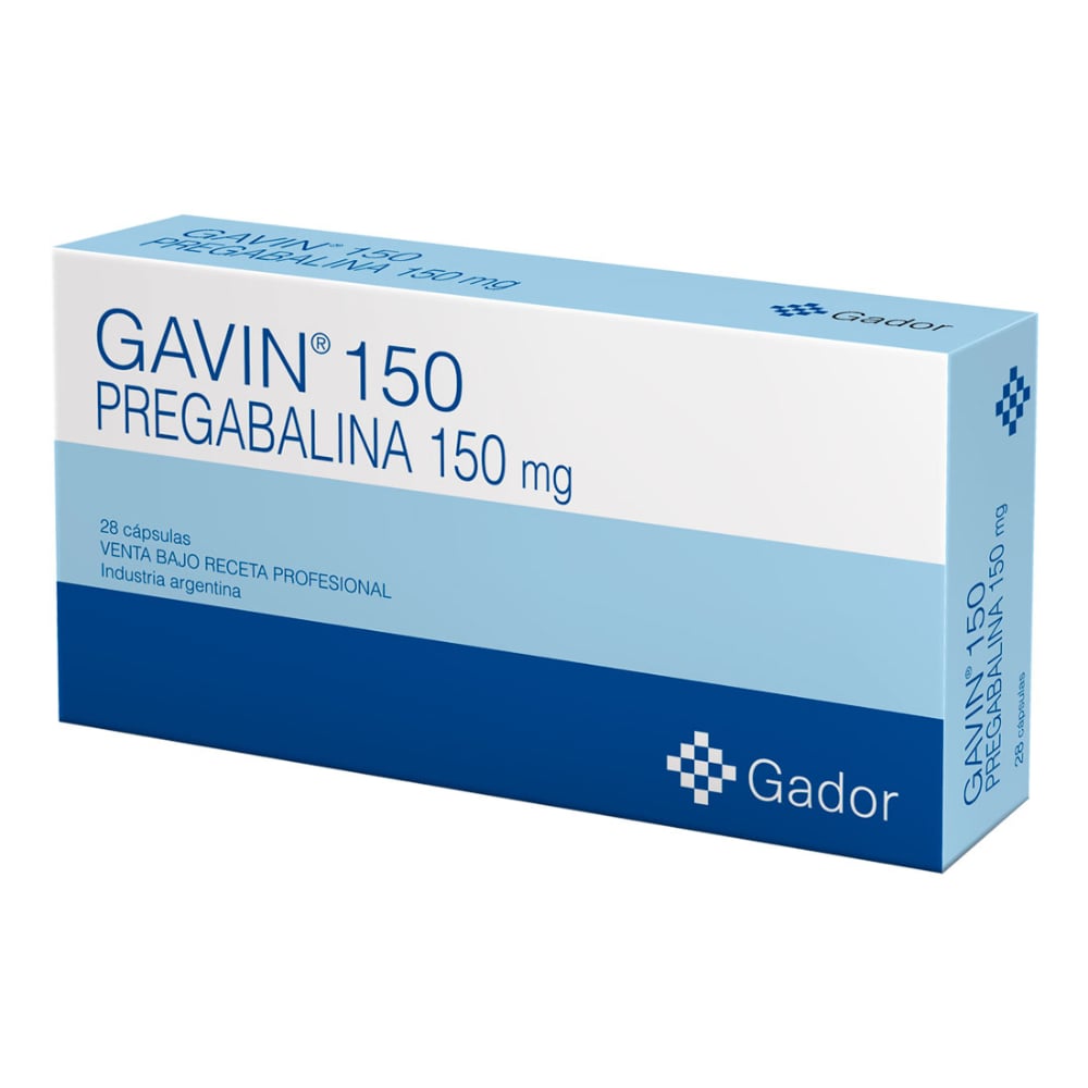 Gavin 150 mg 28 Cápsulas