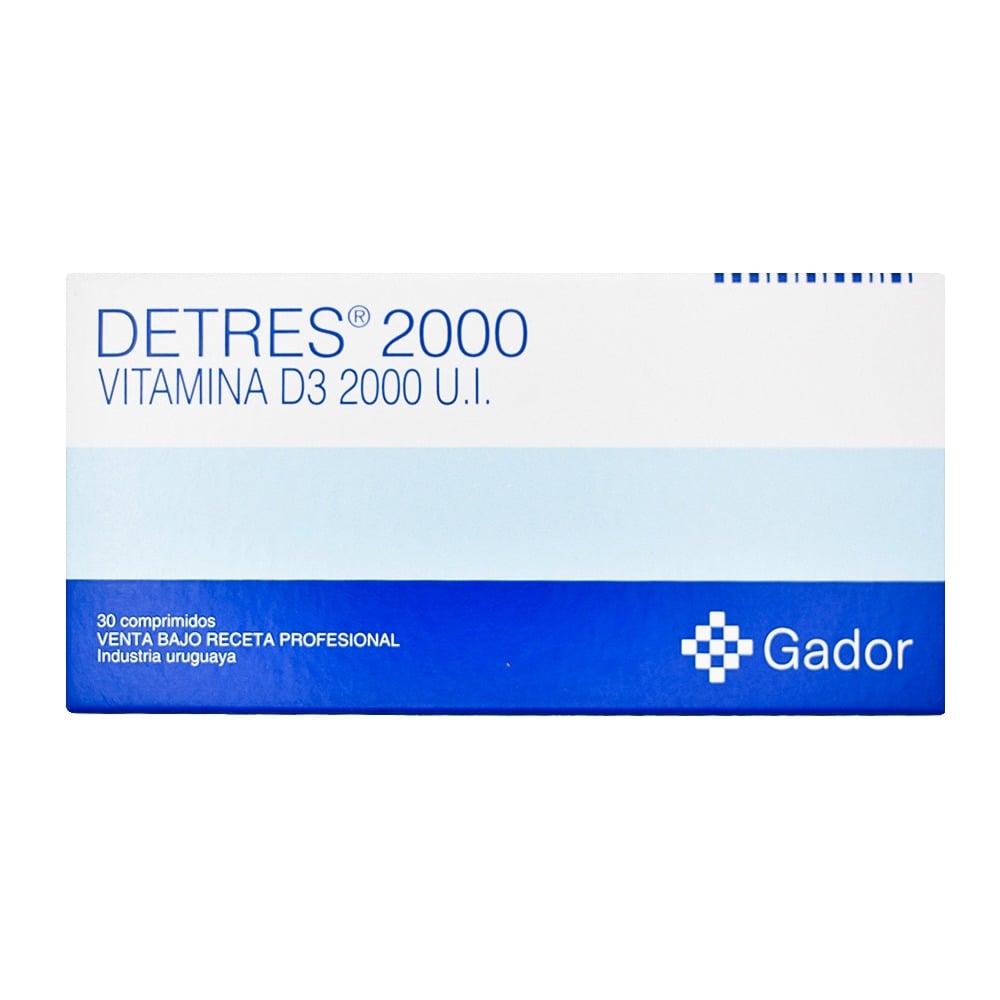 Detres 2000 U.I. 30 Comprimidos