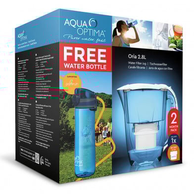 AQUA OPTIMA JARRA ORIA CON FILTRO+ BOTELLA