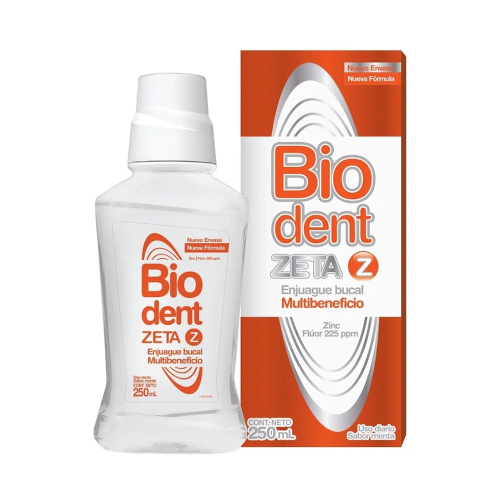 Enjuague Bucal Biodent Z 250 ml