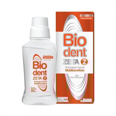 Enjuague Bucal Biodent Z 250 ml