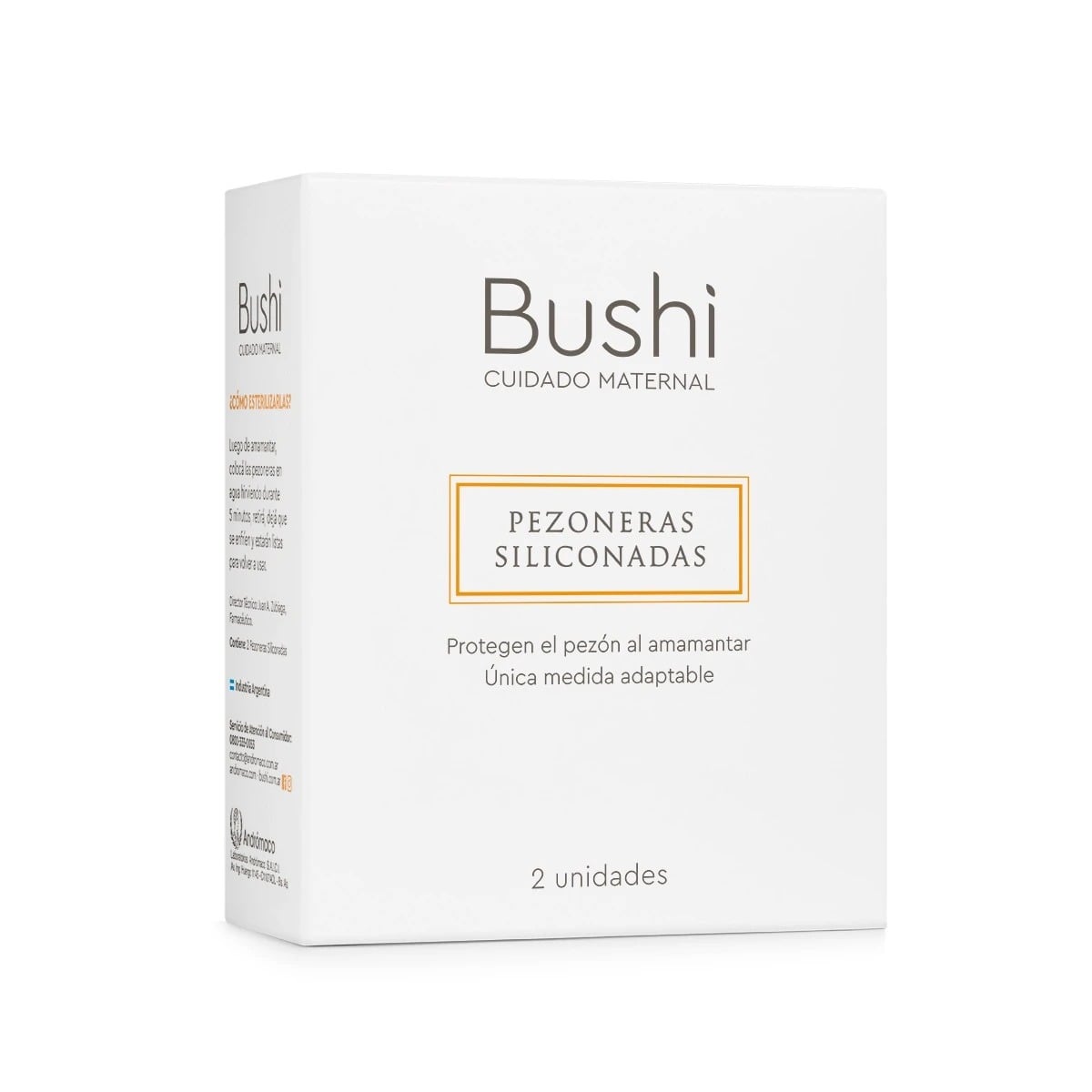 Pezonera de Silicona Bushi 2 Unidades